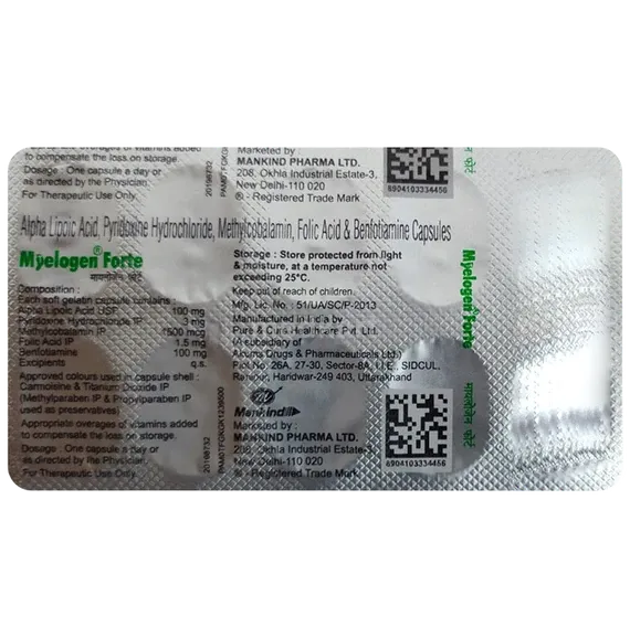 myelogen forte capsule 10's